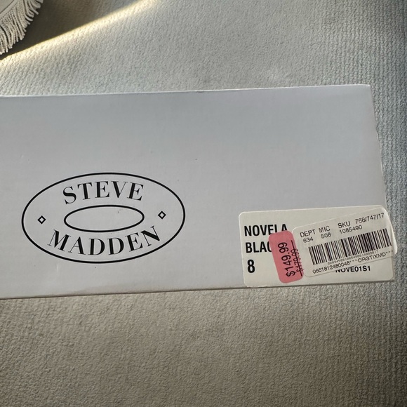 Steve Madden Novela Black Over the Knee Boots - Picture 6 of 7